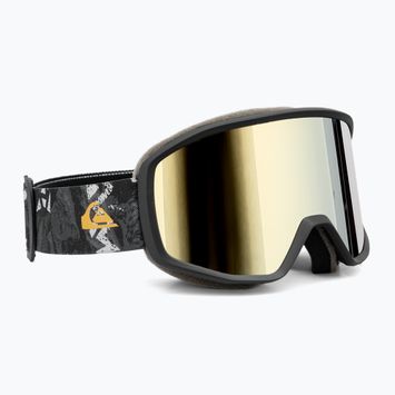 Quiksilver Harper Jagged Peak fekete/arany snowboardszemüveg