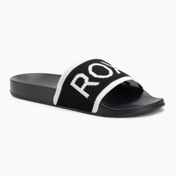 Női flip-flopok ROXY Slippy Knit fekete