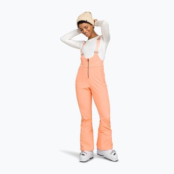 Női snowboard nadrág ROXY Summit Bib peach pink