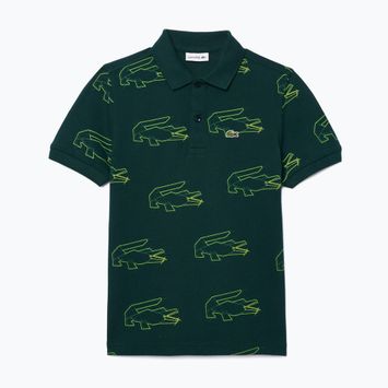 Gyerek póló Lacoste PJ5663 sinople-multico