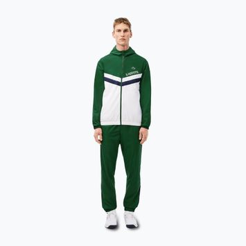 Lacoste férfi tréningruha WH4241 zöld/fehér/tengerészkék