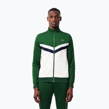 Lacoste férfi SH2646 zöld / fehér / tengerészkék melegítőfelső