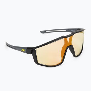 Gyermek kerékpáros szemüveg Julbo Fury S Reactiv 1-3 fényerősítő matt fekete/szürke
