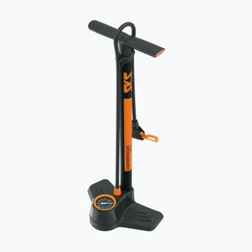 Kerékpár pumpa SKS Airkompressor Compact 10.0 black/orange