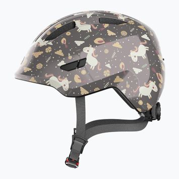 Gyerek kerékpáros sisak ABUS Smiley 3.0 grey horse