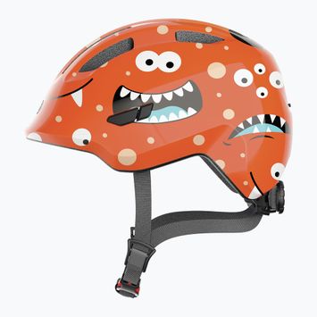 Gyerek kerékpáros sisak ABUS Smiley 3.0 orange monster
