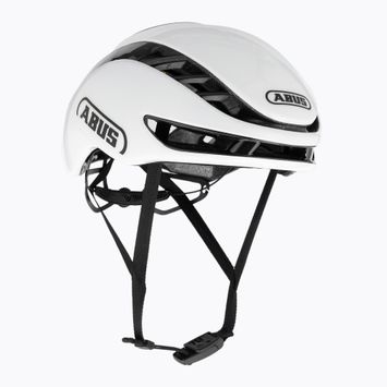 kerékpáros sisak ABUS Gamechanger 2.0 MIPS shiny white