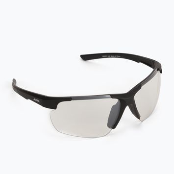 Kerékpáros szemüveg Alpina Defey HR black matt/clear mirror