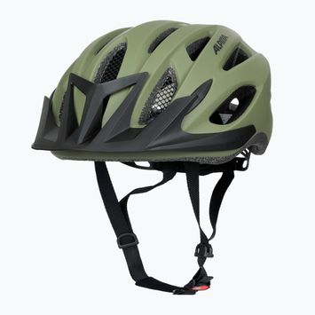 Kerékpáros sisak Alpina MTB 17 olíva matt