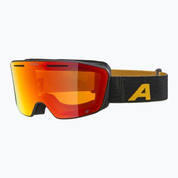 Alpina Nendaz Q-Lite S2 síszemüveg fekete/sárga matt/vörös
