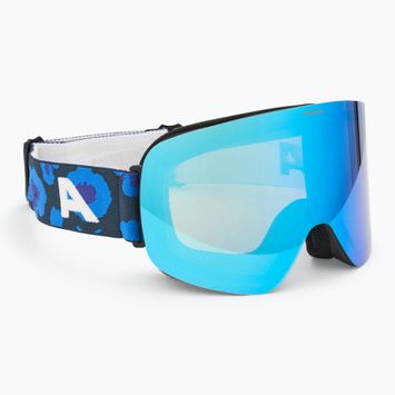 Síszemüveg Alpina Penken Q-Lite black/ lila/ leo matt/ blue