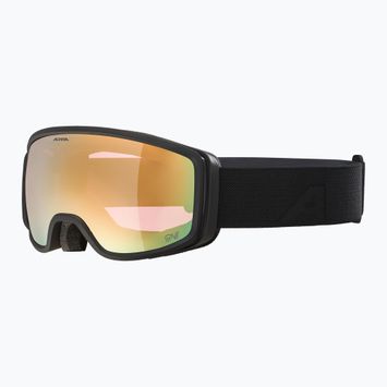 Síszemüveg Alpina Bivio QV black matt/ gold