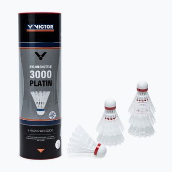 VICTOR Nylon Shuttle 3000 6 db fehér 101519