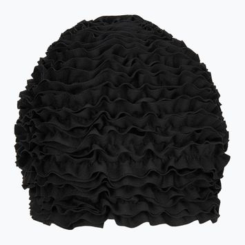 Női úszósapka Fashy Exclusive Frill fekete