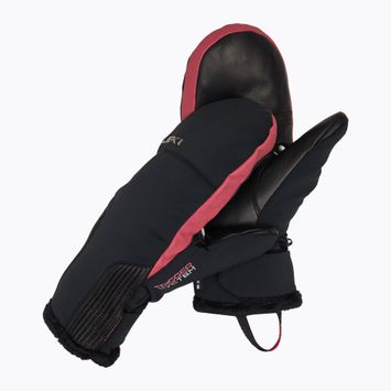 Női síkesztyű LEKI Vallarta 3D Mitt black/ rose