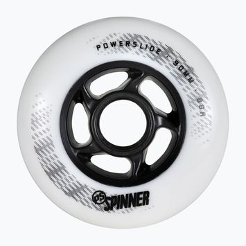 Powerslide Spinner görkorcsolya kerekek 4 db fehér 905442