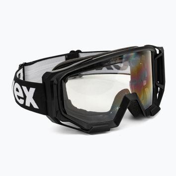 UVEX kerékpáros szemüveg Athletic fekete matt/tiszta 55/0/524/2028