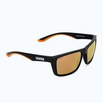 Uvex Lgl 50 CV fekete matt/tükrös pezsgő napszemüveg 53/3/008/2297