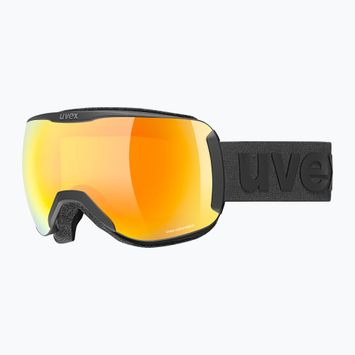 UVEX Downhill 2100 CV síszemüveg fekete matt/tükör narancssárga sárga