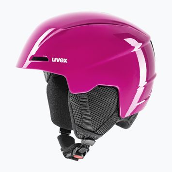 Gyerek sísisak UVEX Viti Pure berry shiny