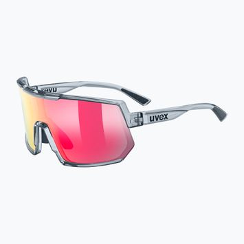 UVEX napszemüveg Sportstyle 235 füst átlátszó/tükör piros