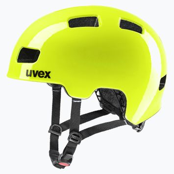 UVEX gyermek kerékpáros sisak HLMT 4 neon sárga