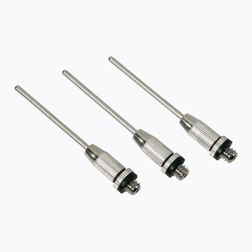 Labdapumpa tűk ERIMA Ball Inflating Needles 3 db. shiny silver