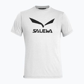 Férfi Salewa Solidlogo Dry trekking póló fehér 00-0000027018