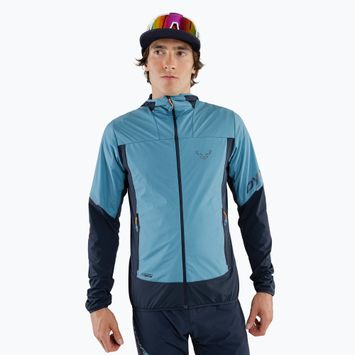 Férfi DYNAFIT Traverse Alpha kapucnis softshell dzseki viharkék