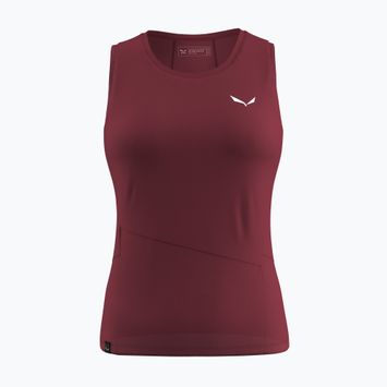 Női Salewa Puez Puez Sporty Dry Tank trekking felső syrah