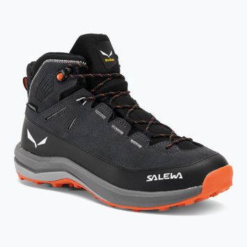 Gyerek trekking cipő Salewa MTN Trainer 2 Mid PTX onyx/alloy