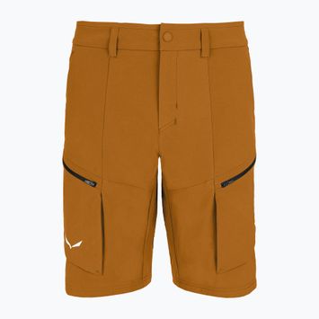 Férfi trekking nadrág Salewa Puez DST Cargo golden brown
