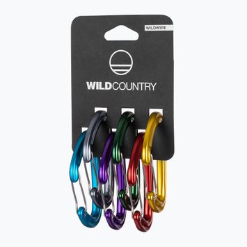 Wild Country Wildwire Rack 6 darabos karabiner készlet.
