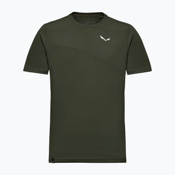 Salewa Puez Sporty Dry dark olive férfi túrapóló