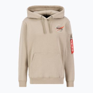 Férfi pulóver Alpha Industries NASA Orbit vintage sand