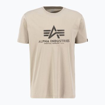 Alpha Industries férfi Basic T Carbon szüreti homok póló