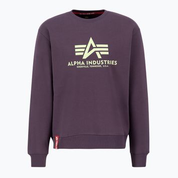 Férfi pulóver Alpha Industries Basic plum