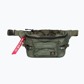 Alpha Industries Combat 8 l sötét olívazöld vesetáska