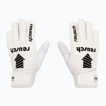 Reusch Legacy Arrow Solid Junior gyermek kapuskesztyű fehér 5372504-1100