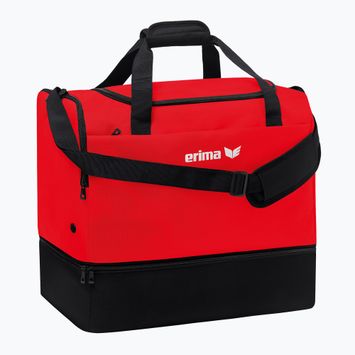 Sporttáska ERIMA Team Sports Bag With Bottom Compartment 90 l red