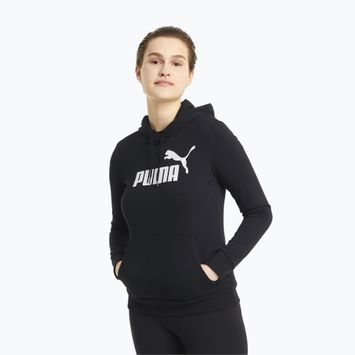 Női melegítőfelső PUMA Essentials Logo Hoodie TR puma black