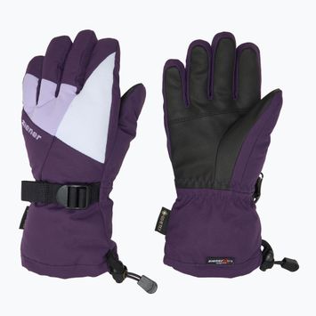 Gyerek síkesztyű ZIENER Lani GTX dark violet