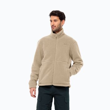Jack Wolfskin férfi fleece pulóver Felslicht anis