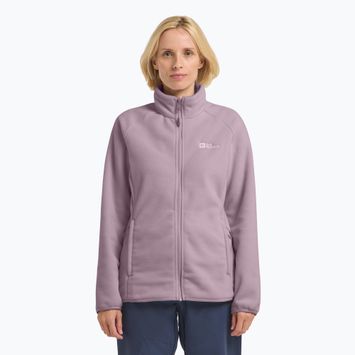 Jack Wolfskin női gyapjúkabát Moonrise Full Zip vadvirág