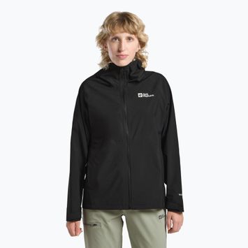 Jack Wolfskin Prelight 2.5L LT női esőkabát fekete