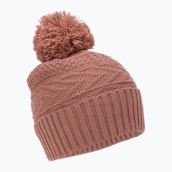 Női téli sapka Jack Wolfskin Lorelei Beanie rózsaszín 1910901
