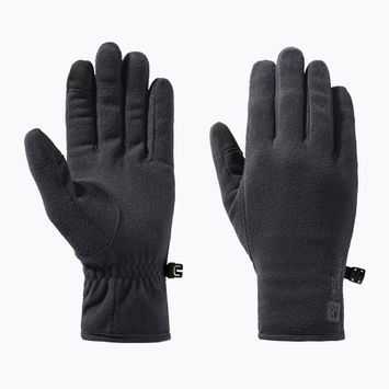 Jack Wolfskin Real Stuff trekking kesztyű fekete