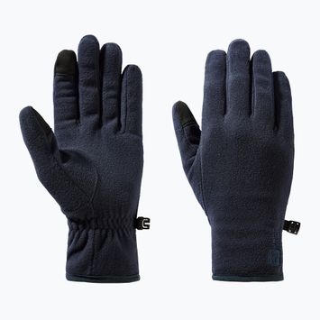 Jack Wolfskin Real Stuff éjszakai kék trekking kesztyű