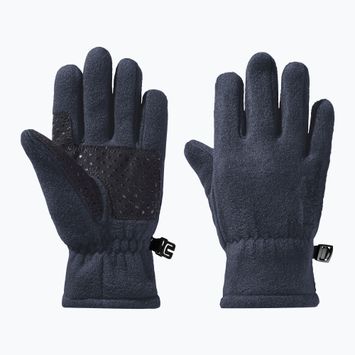 Jack Wolfskin gyermek túrakesztyű Fleece kesztyű éjszakakék
