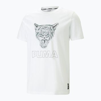 Férfi kosárlabda póló PUMA Clear Out puma fehér